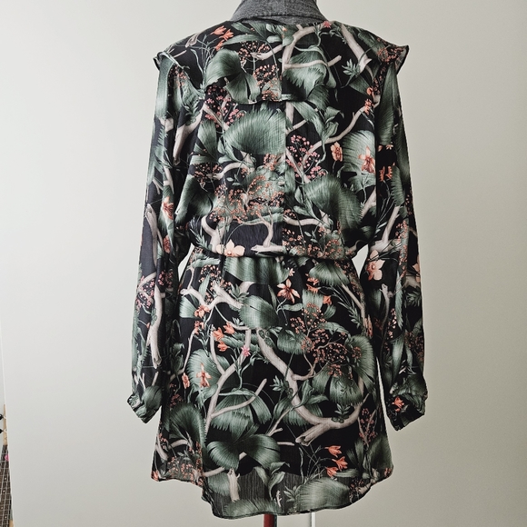 Johanna Ortiz x H&M Patterned Floral Mini Dress - Picture 6 of 15